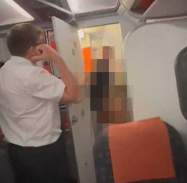 Mother’s horror as her son goes viral for having sex in an easyJet plane toilet with a woman ‘he’d only just met at the airport’ – before emerging to applause from other passengers