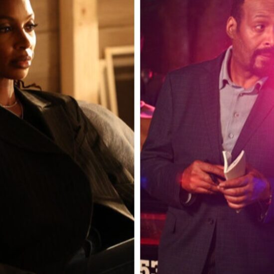 Shanola Hampton as Gabi Mosely in 'Found' and Jesse L. Martin as Alec Mercer in "The Irrational"