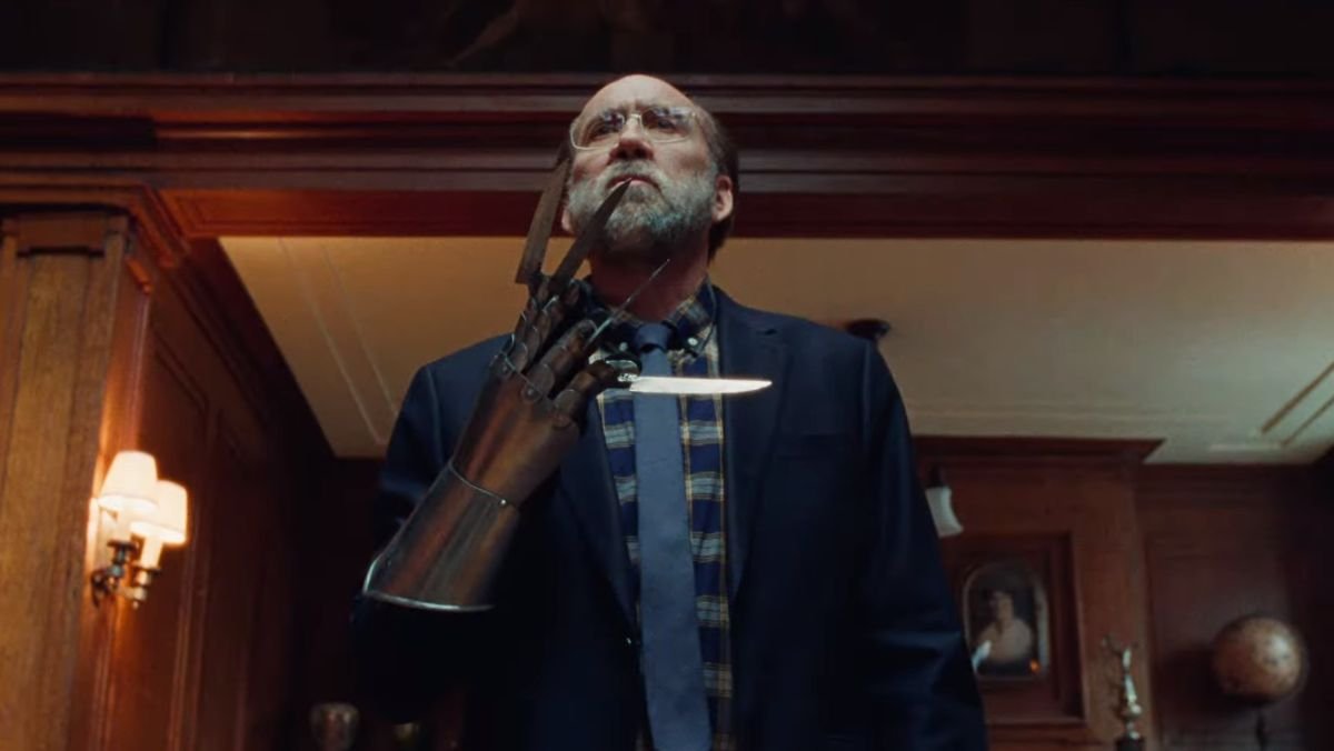 Nicolas Cage wears a Freddy Krueger glove in dream scenario trailer
