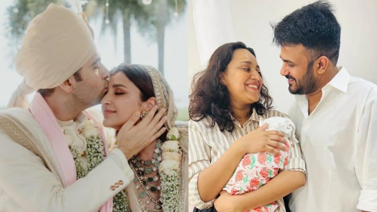 Parineeti Chopra, Raghav Chadha Wedding Photos Out; Swara Bhasker Welcomes A Baby Girl