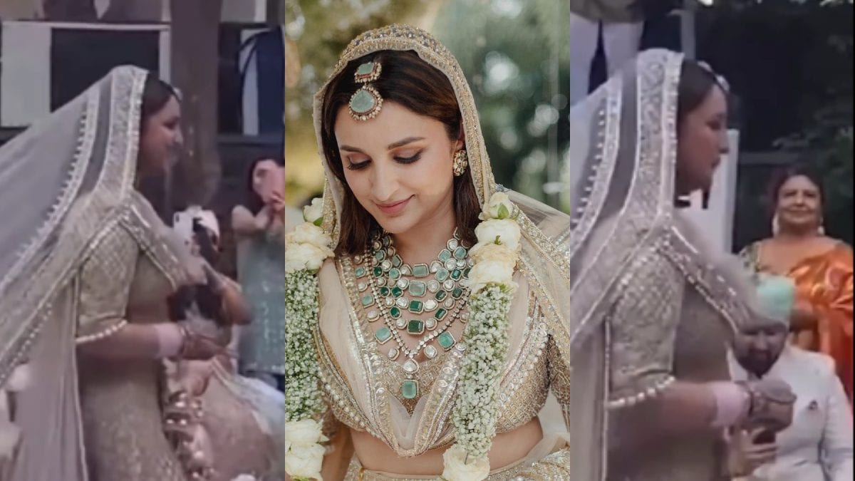 Parineeti Chopra's Bridal Entry Leaves Priyanka Chopra's Mom Madhu In Awe, Watch Video