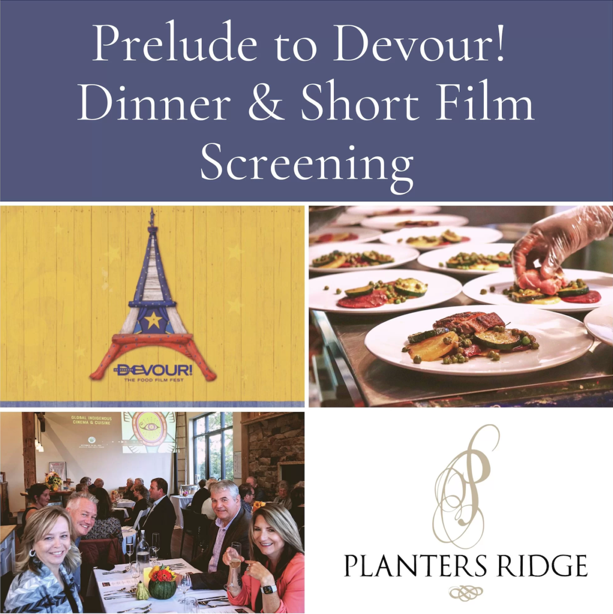 Prelude to Devour: Shorts and Gastronomy September 23