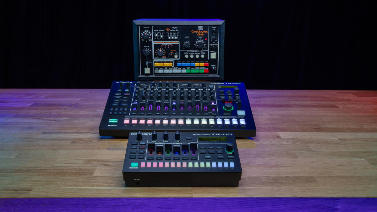 Roland adds CR-78 percussion and 808 bass to the TR-8S and TR-6S drum machines