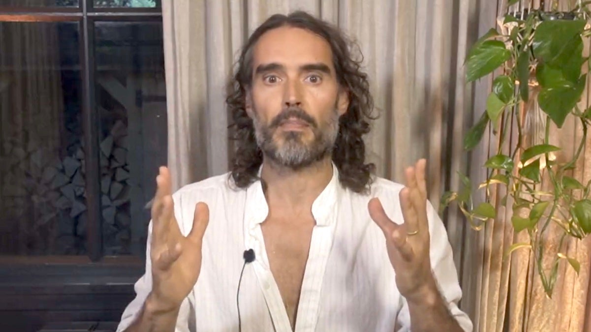 Russell Brand Pushes Conspiracy Theories After Sexual Abuse Accusations