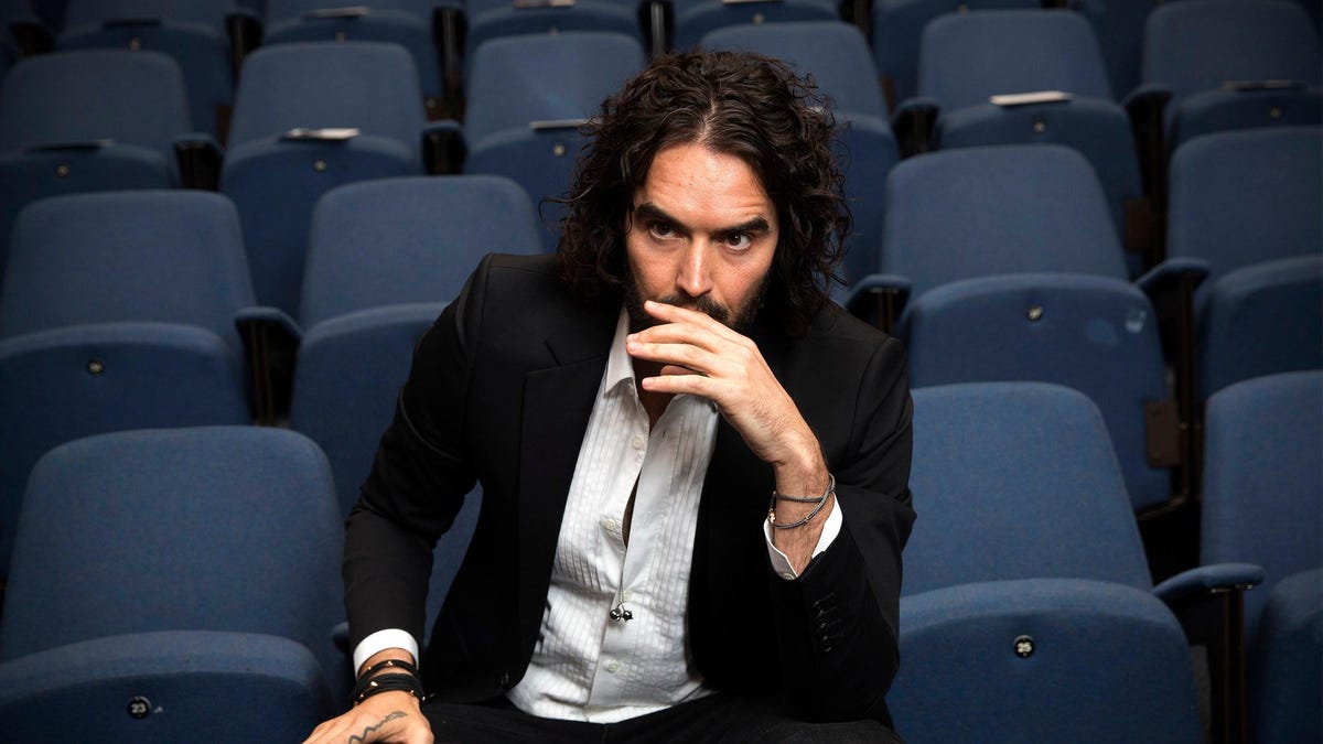 Russell Brand returns to social media with bizarre video