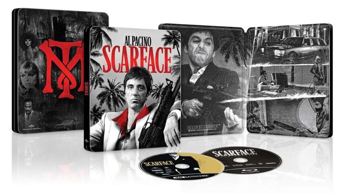 Scarface Celebrates Its 40th Anniversary With A New 4K Steelbook Edition