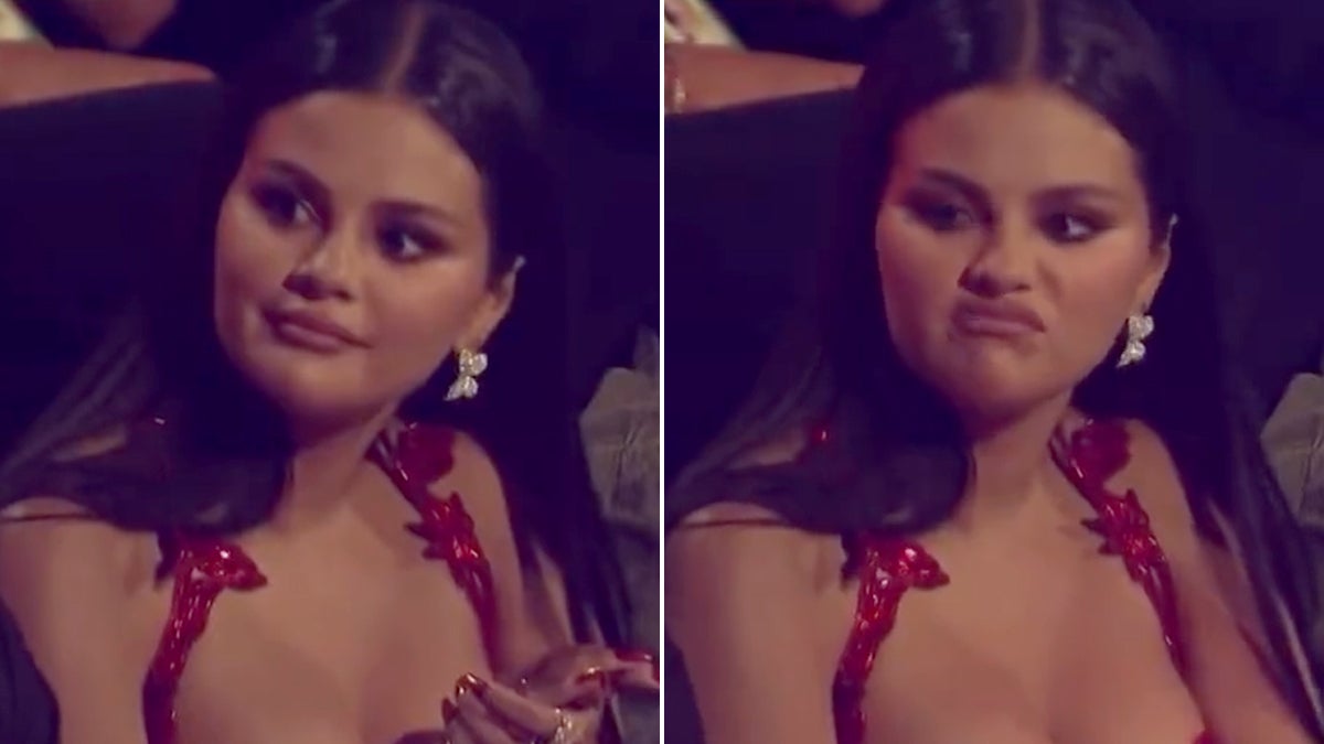 Selena Gomez Caught Sneering at Chris Brown VMAs 2023 Nomination