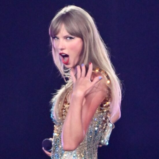Taylor Swift performs onstage at the "Taylor Swift 