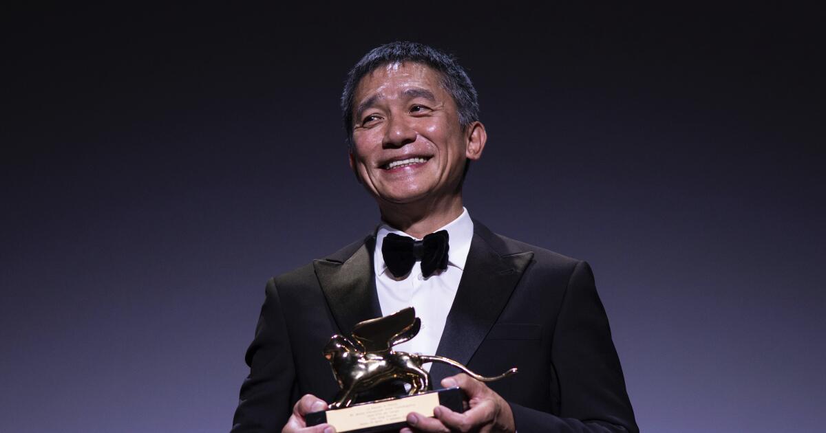 Tearful Tony Leung accepts award at Venice Film Festival