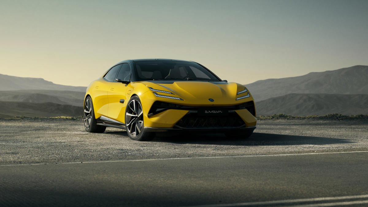 The Lotus Emeya brings electric supercar performance for four