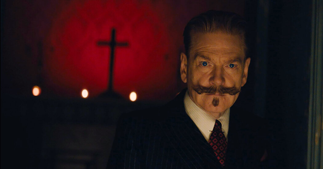 The Many Mustaches of Kenneth Branagh’s Hercule Poirot