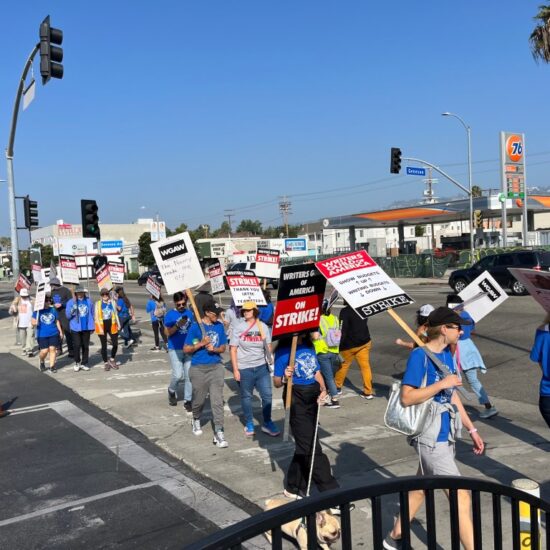 Writers Strike Dancing with the Stars Picket TV City – Deadline