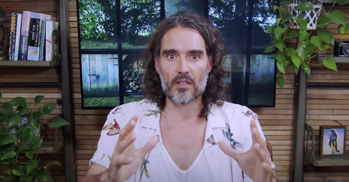 YouTube stops letting Russell Brand earn money on the platform