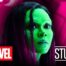 Zoe Saldana, Gamora, Marvel Studios logo