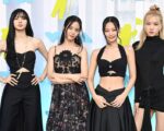 Lisa, Jisoo, Jennie, and Rosé of BLACKPINK at the 2022 MTV Video Music Awards held at Prudential Center on August  28, 2022 in Newark, New Jersey.