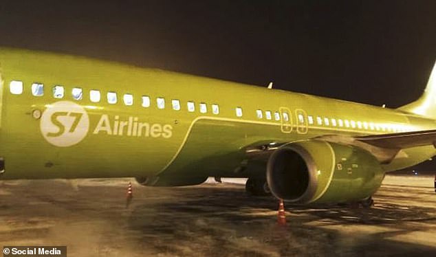 Boeing 737 passenger jet is forced to make emergency landing after ‘micro-explosions’ cause both engines to catch fire during take-off