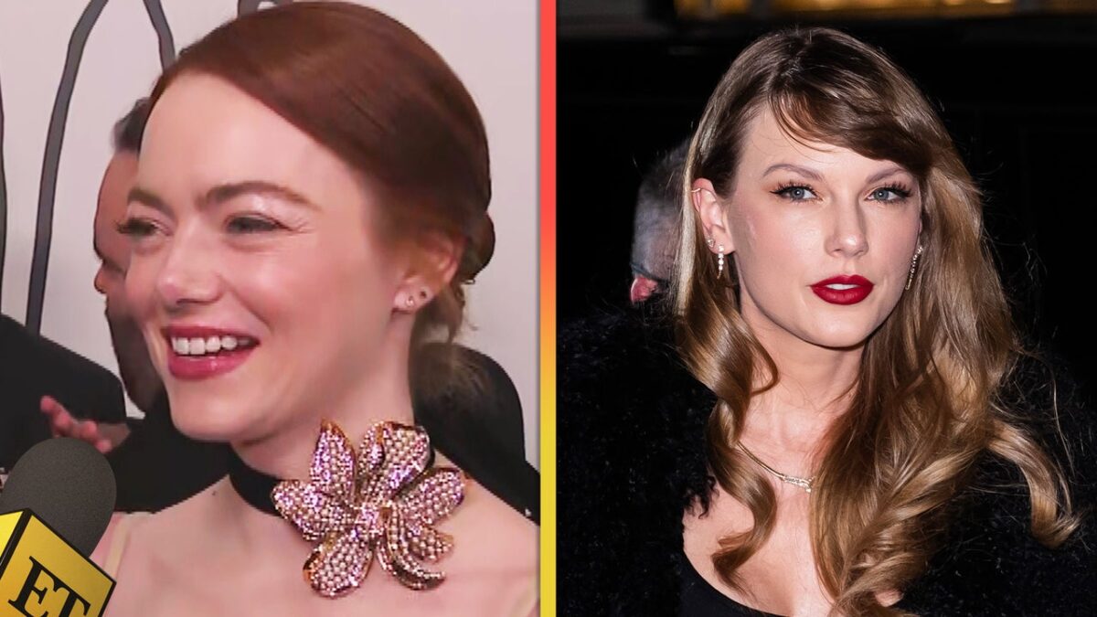 Emma Stone Reacts to Taylor Swift’s Song ‘When Emma Falls in Love’ (Exclusive)