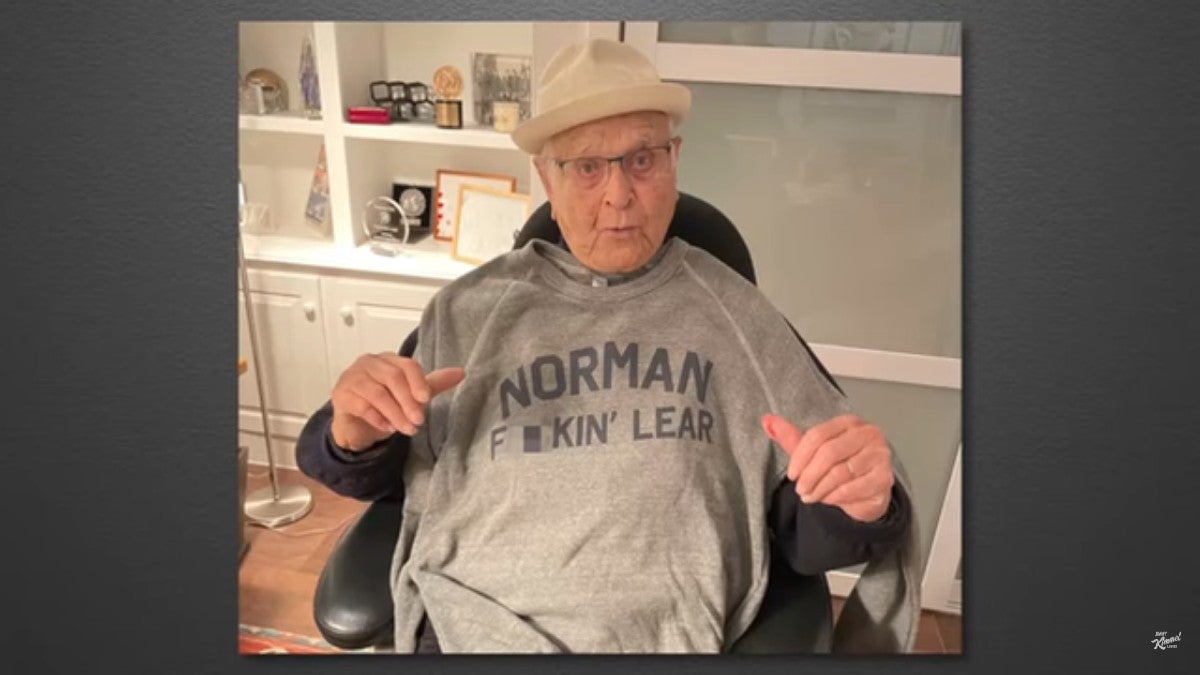 Jimmy Kimmel Honors Norman Lear by Sharing a Profanity-Filled Thank You Letter From Him (Video)