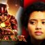 Kiersey Clemons, Ezra Miller as The Flash, The Flash logo