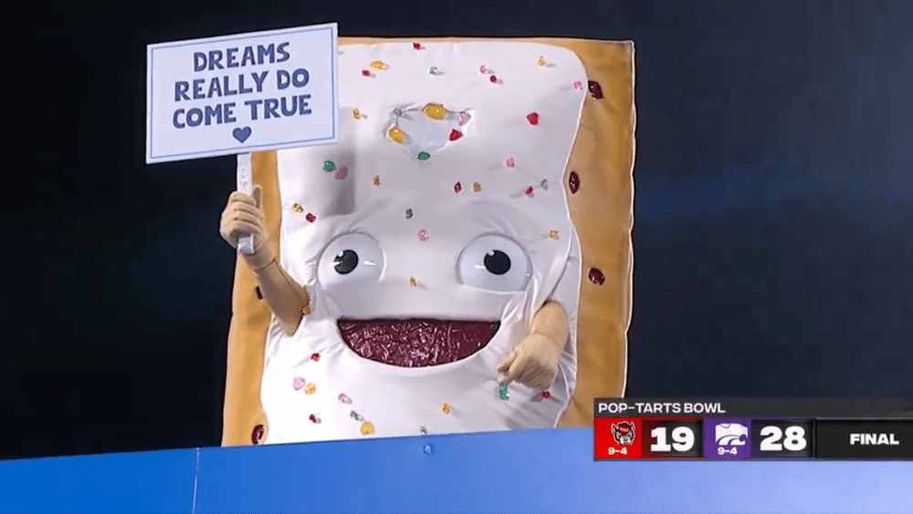 Pop Tarts Edible Mascot Eaten in College Football Game Goes Viral