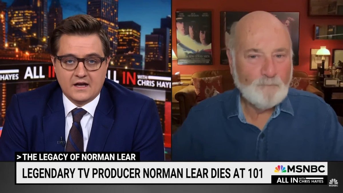 Rob Reiner Says Norman Lear ‘Fought His Entire Life for Democracy and Against Fascism’ (Video)