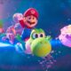 L to R: Luigi (Charlie Day), Mario c(Chris Pratt), Yoshi (Donald Glover) and Princess Peach (Anya Taylor-Joy) in Nintendo and Illumination’s The Super Mario Galaxy Movie, directed by Aaroan Horvath and Michael Jelenic.