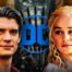 Superman, daenerys targaryen, DC logo.