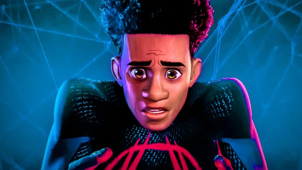 Miles Morales unmasked in Spider-Verse movie