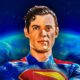 Superman David Corenswet, Earth in space in background