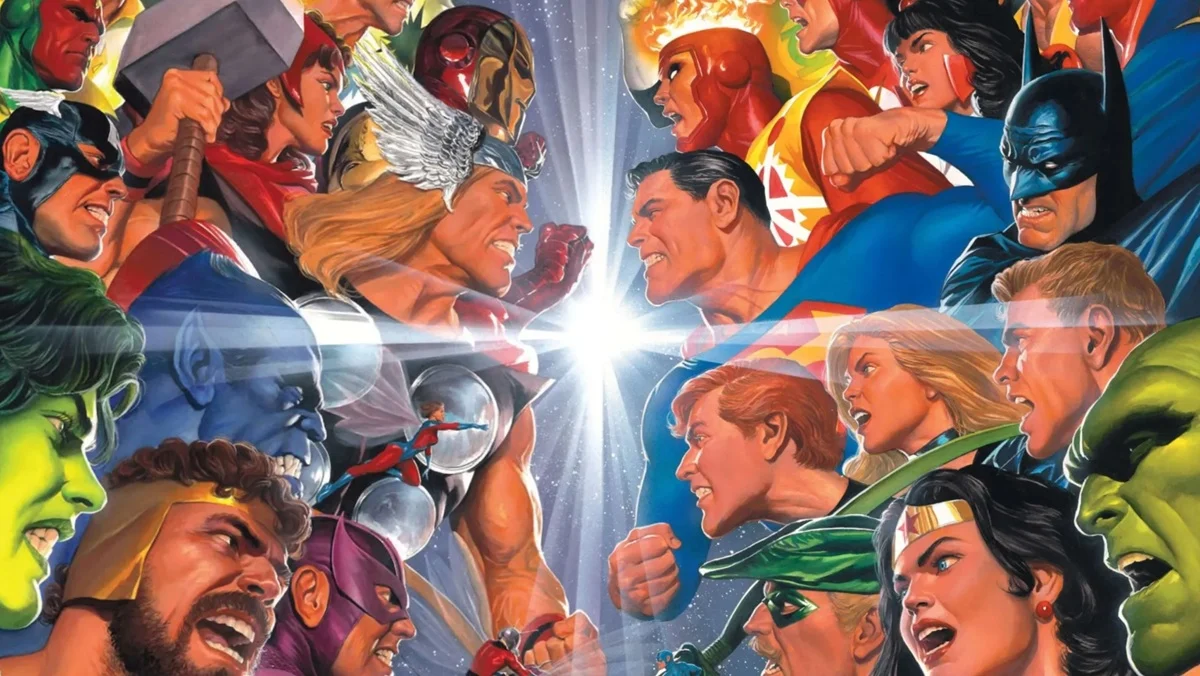 Alex Ross JLA/AVENGERS Variant Covers Honor George Pérez