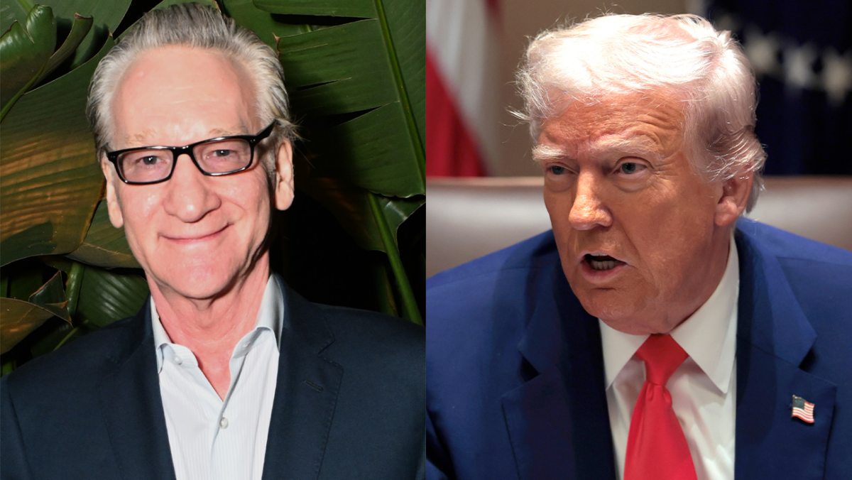 Bill Maher and Donald Trump