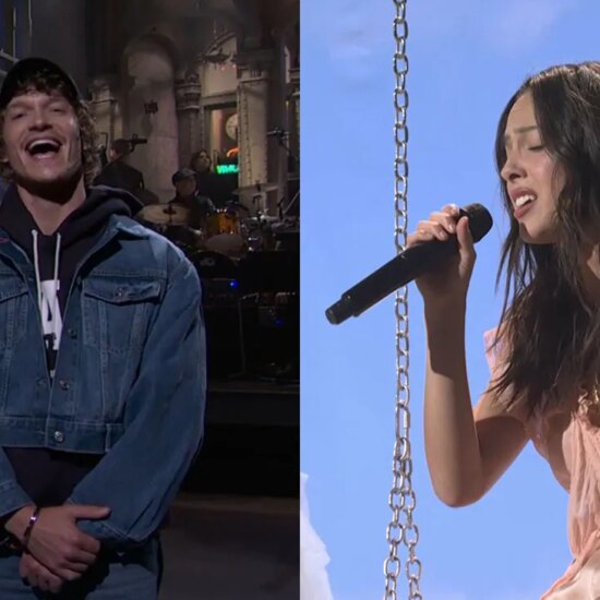 Connor Storrie and Olivia Rodrigo on 
