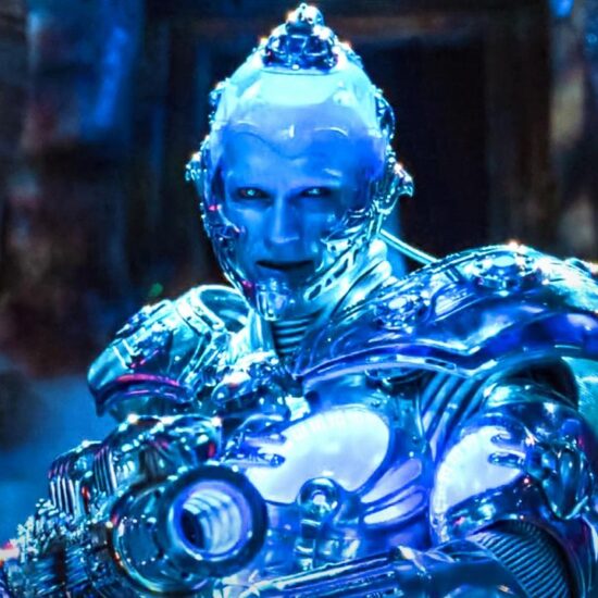 Mr Freeze costume in Batman and Robin movie.