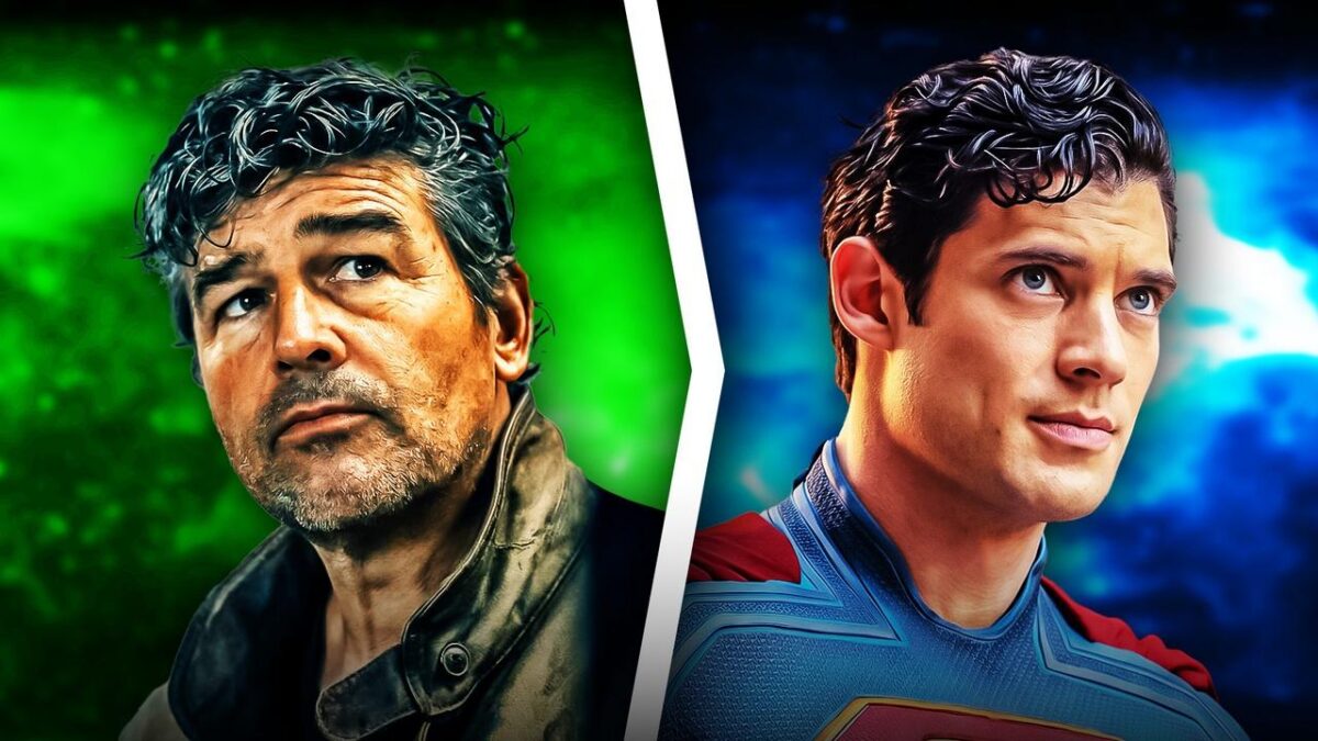Kyle Chandler Hal Jordan, David Corenswet Superman.