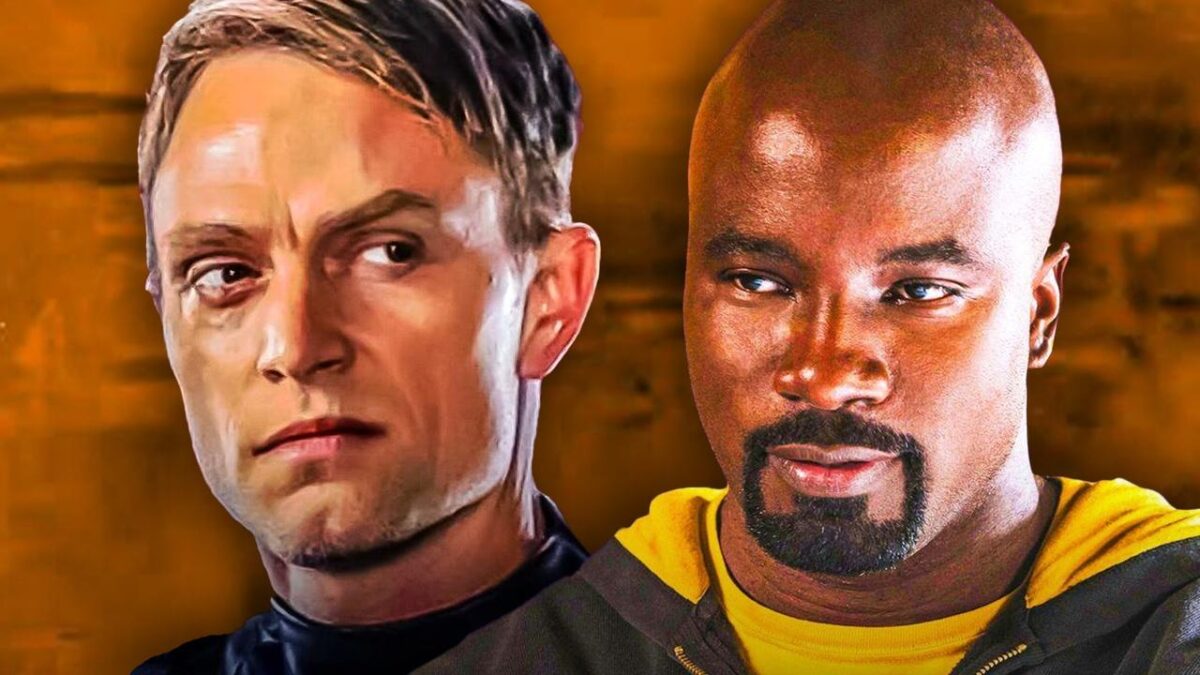 Bullseye and Luke Cage in Daredevil Born Again Season 2 Finale.