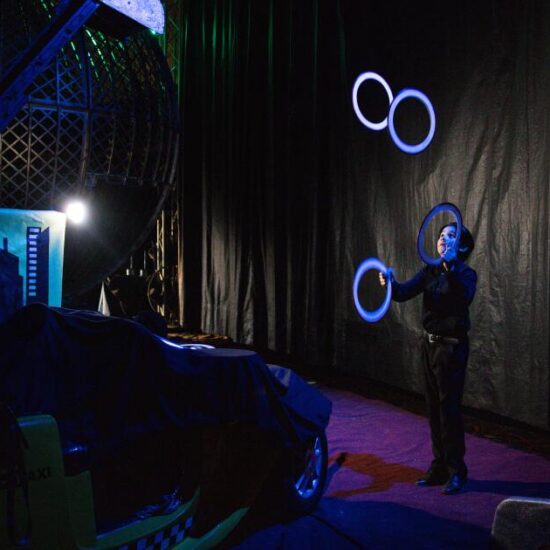 Francesco Caballero wants to keep his family circus legacy afloat