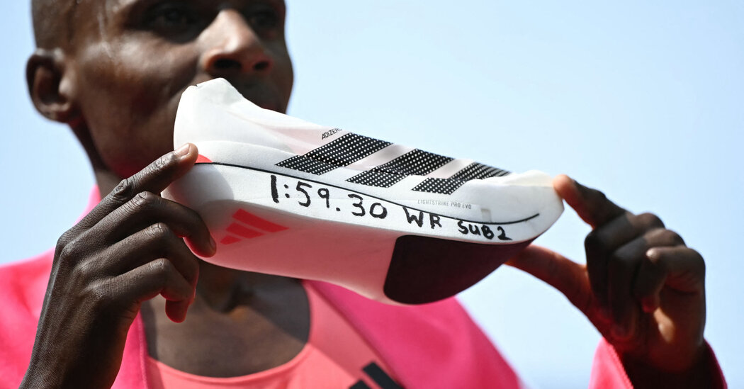 How Running Shoes Have Evolved, From Ancient Greece to a Record-Breaking Marathon Time