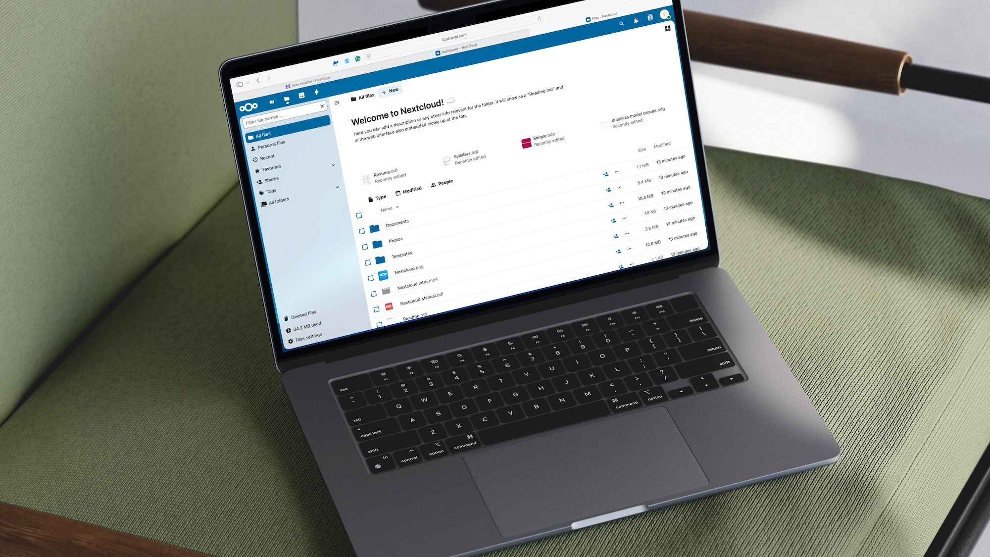 How to host your files online using Nextcloud Hub