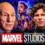 Patrick Stewart, James Marsden, Marvel Studios logo