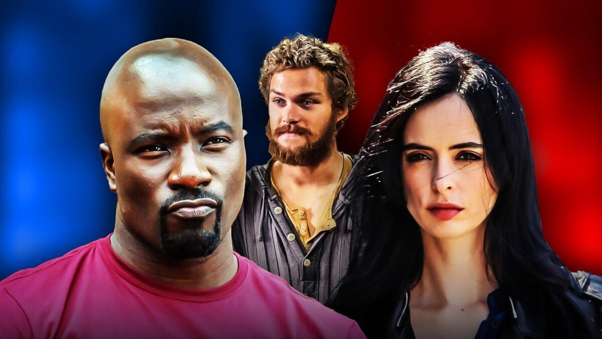 Luke Cage, Iron Fist, Jessica Jones.