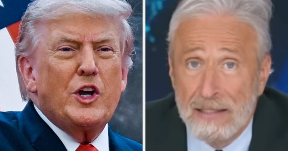 Jon Stewart Was Actually Stunned Into Silence By What Trump Just Said