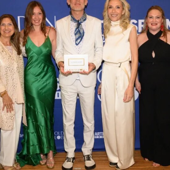 Joshua and Rebecca Tickell Win Golden Globes Prize for Documentary