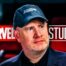 Kevin Feige in Stark Industries hat, Marvel Studios logo