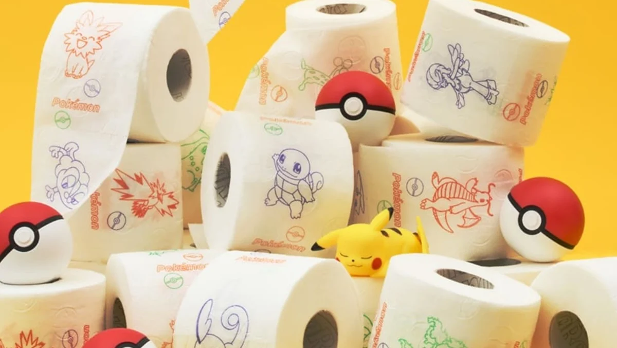 Korean Pokemon toiler paper from Renova.