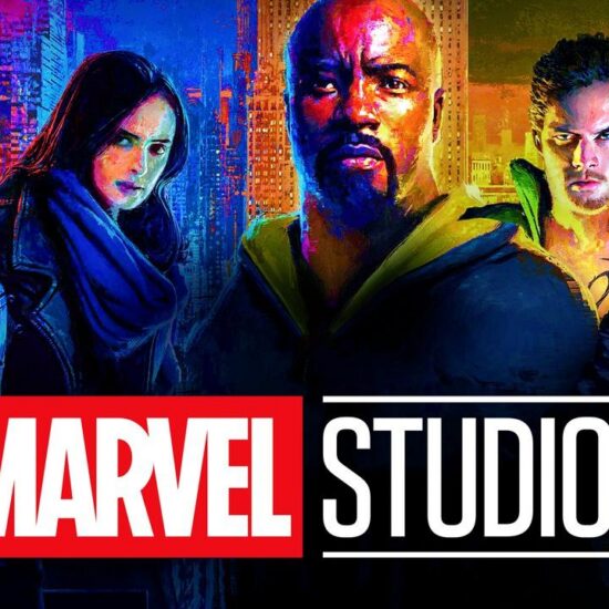 Marvel Netflix main characters Daredevil, Jessica Jones, Luke Cage, Iron Fist, Punisher