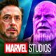 Robert Downey Jr's Doctor Doom concept photo, Thanos, Marvel Studios logo