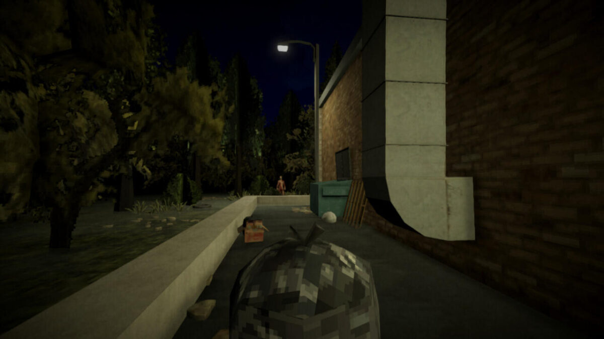 Shift at Midnight features creepy skinwalkers that stalk the gas station.