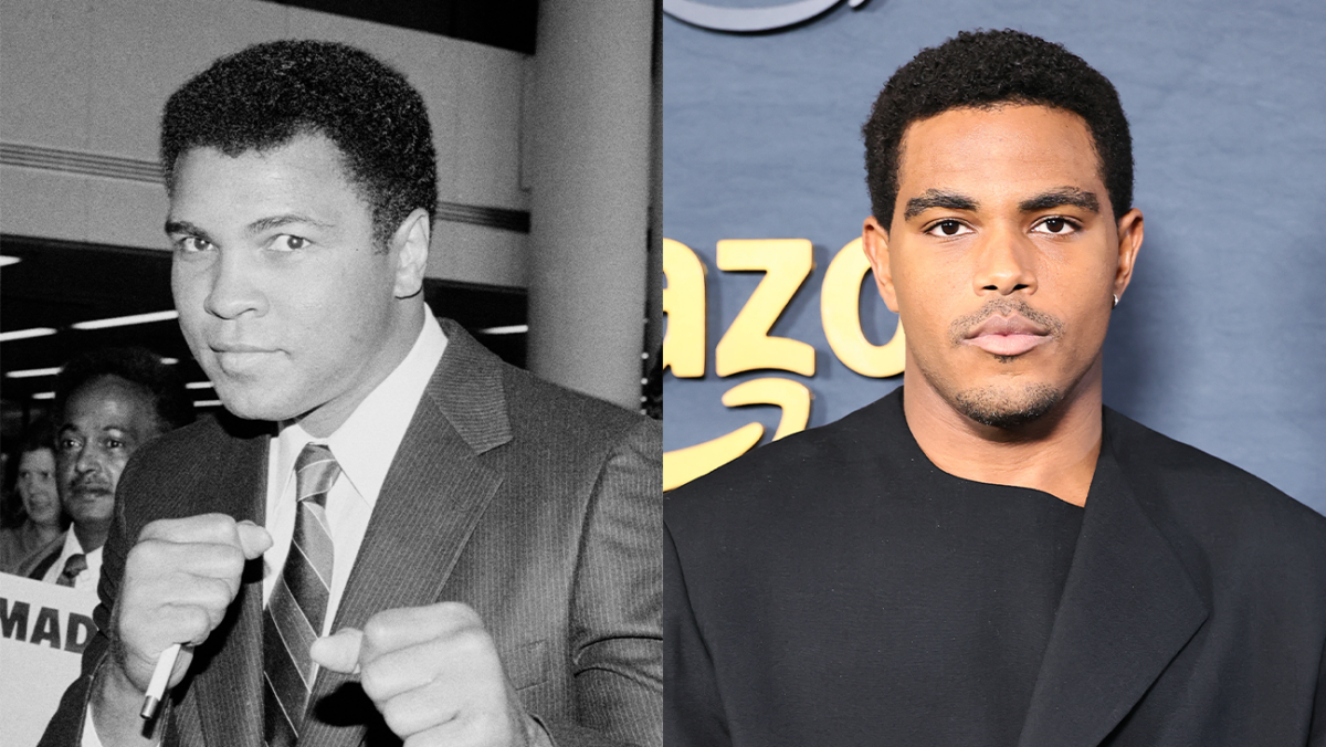 Muhammad Ali in 1984; Jaalen Best.