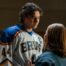 Garrett Graham (Belmont Cameli) and Hannah Wells (Ella Bright) in Off Campus