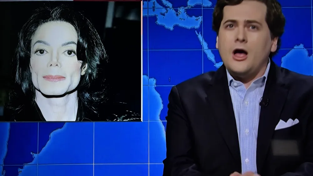 'SNL' Tucker Carlson Critiques the Met Gala, Slams the 'Michael' Movie